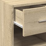 vidaXL Buffet chêne sonoma 50x42 5x93 cm bois d'ingénierie