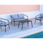 Salon de jardin détente facile à ranger bermudas