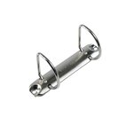 Classeur Pp Personnalisable Kreacover - 2 Anneaux En D 50mm - A4 Maxi - Blanc - X 10 - Exacompta