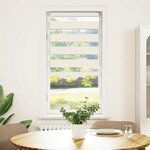 vidaXL Store zèbre beige marbré largeur du tissu 60 9 cm polyester