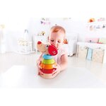 Hape E0448 - Puppy arc-en-ciel à empiler