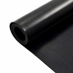 vidaXL Tapis de sol Noir 1 2 x 2 m Caoutchouc