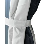 vidaXL Tonnelle avec rideau et lumières LED 3x3 m Crème Aluminium