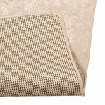 vidaXL Coureur de Tapis MARSA Crème 120 x 170 cm Polyester et PVC
