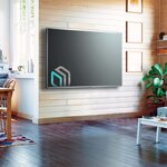 Onkron m7l blk support tv mural pour des téléviseurs de 40 à 75 pouces noir