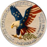 Pièce de monnaie en Argent 1 Dollar g 31.1 (1 oz) Millésime 2025 SPIRIT OF LIBERTY