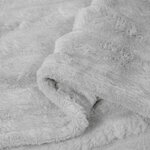 vidaXL Couvertures à jeter 6 Pièces Gris 270 x 240 cm Toison