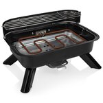 Princess Gril de barbecue hybride 2000 W Noir