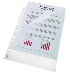 pochettes perforées Standard plus  A4  PP  0 09 mm ESSELTE