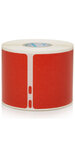 DYMO LabelWriter Boite de 1 rouleau de 220 étiquettes adhésives Rouges  Badge/Expédition  54mm x 101mm.