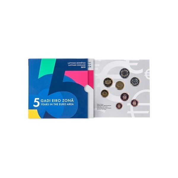Coffret série euro BU Lettonie 2019