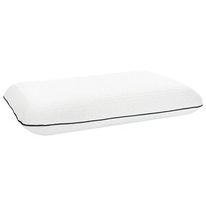 vidaXL Coussin de sommeil Uni Blanc 60 x 40 x 10 cm