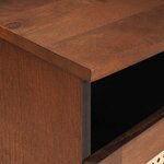 vidaXL Meubles et étagères de rangement pour médias avec tiroir Marron