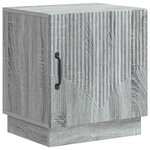 vidaXL Table de chevet 2 Pièces Sonoma gris 43 x 34 5 x 47 cm