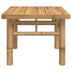 vidaXL Table basse 45x45x35 cm bambou