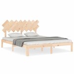vidaXL Cadre de lit sans matelas 160x200 cm bois massif de pin