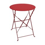 Table ronde en acier 60 cm cuba