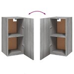 vidaXL Meubles TV Sonoma gris 30 5x30x60 cm Bois d'ingénierie