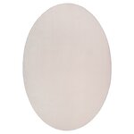 vidaXL Tapis "HUARTE" Sable 140x200 cm Ovale