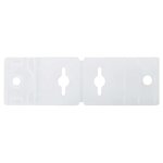 vidaXL Fixations de rouleau de couverture de piscine 8 Pièces 1 8 m