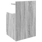 vidaXL Tables de chevet 2 pièces avec 2 tiroirs Gris Sonoma 40 x 36 5 x 62 cm