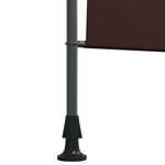 vidaXL Store Roulant Extérieur Marron 120 x 270 cm