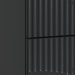 vidaXL Cabinet de chevet Noir 43 x 34 5 x 44 5 cm Bois d'ingénierie