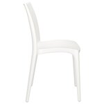 vidaXL Chaises de jardin lot de 2 blanc 50x46x80 cm polypropylène