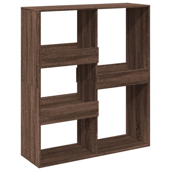 vidaXL Bibliothèque/Séparateur de pièce chêne marron 100x33x115 cm
