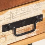 vidaXL Buffet 120x30x75 cm Bois de récupération solide