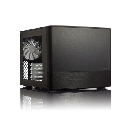 FRACTAL DESIGN BOITIER PC Node 804 - Noir - Format Micro ATX (FD-CA-NODE-804-BL-W)