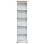 vidaXL Bibliothèque Blanc 46 x 20 x 170 cm Pin massif