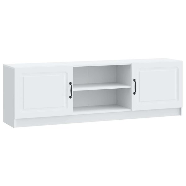 vidaXL Meuble TV Blanc 150 x 31 x 47 cm Bois d'ingénierie