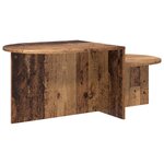 vidaXL Table basse Bois ancien 100 x 50 x 40 cm Bois d'ingénierie