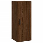 vidaXL Armoire murale chêne marron 34 5x34x90 cm