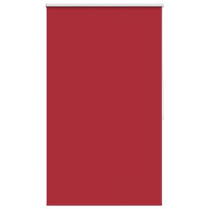 vidaXL Store enrouleur occultant 104 4 x 175 cm largeur du tissu 100 cm rouge
