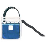 vidaXL Lit superposé sans matelas avec toboggan et rideaux 80x200 cm