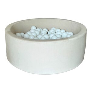 Piscine à balles Trinity 90 cm crème + 200 balles