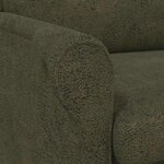 vidaXL fauteuil Vert armée 76 x 94 x 102 cm Faux cuir