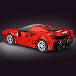 Mould King 27006 - 488 GTB Voiture de sport avec vitrine