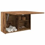 vidaXL Armoire murale de bain vieux bois 60x25x40 cm bois d'ingénierie