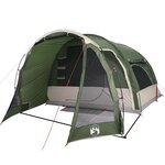 vidaXL Tente familiale 6 personnes vert imperméable