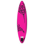 Vidaxl ensemble de planche sup gonflable 320x76x15 cm rose