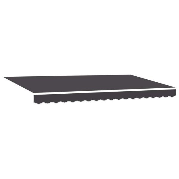 vidaXL Auvent rétractable Anthracite 350 x 200 cm