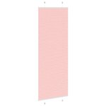 vidaXL Store plissé rose 70x200 cm largeur du tissu 69 4 cm polyester