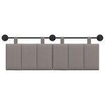 vidaXL Tête de lit suspendue Tissu