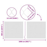 vidaXL Filet de protection pour oiseaux Vert 4 x 10 m HDPE