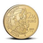 Pièce de monnaie 2 euro 1/2 Belgique 2023 BU – Culture belge des festivals – Légende française