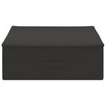 vidaXL Boîte de rangement 2 Pièces Anthracite 90 x 48 x 15 cm
