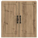 vidaXL Armoire Murale Chêne artisanal 59 x 31 x 60 cm